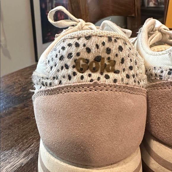 Gola Beige and Cream Women's Sneakers - Picture 4 of 6